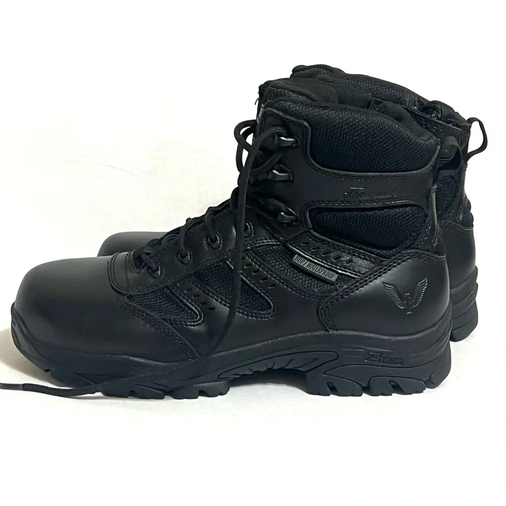 Thorogood Men Leather Side Zip Waterproof Boots